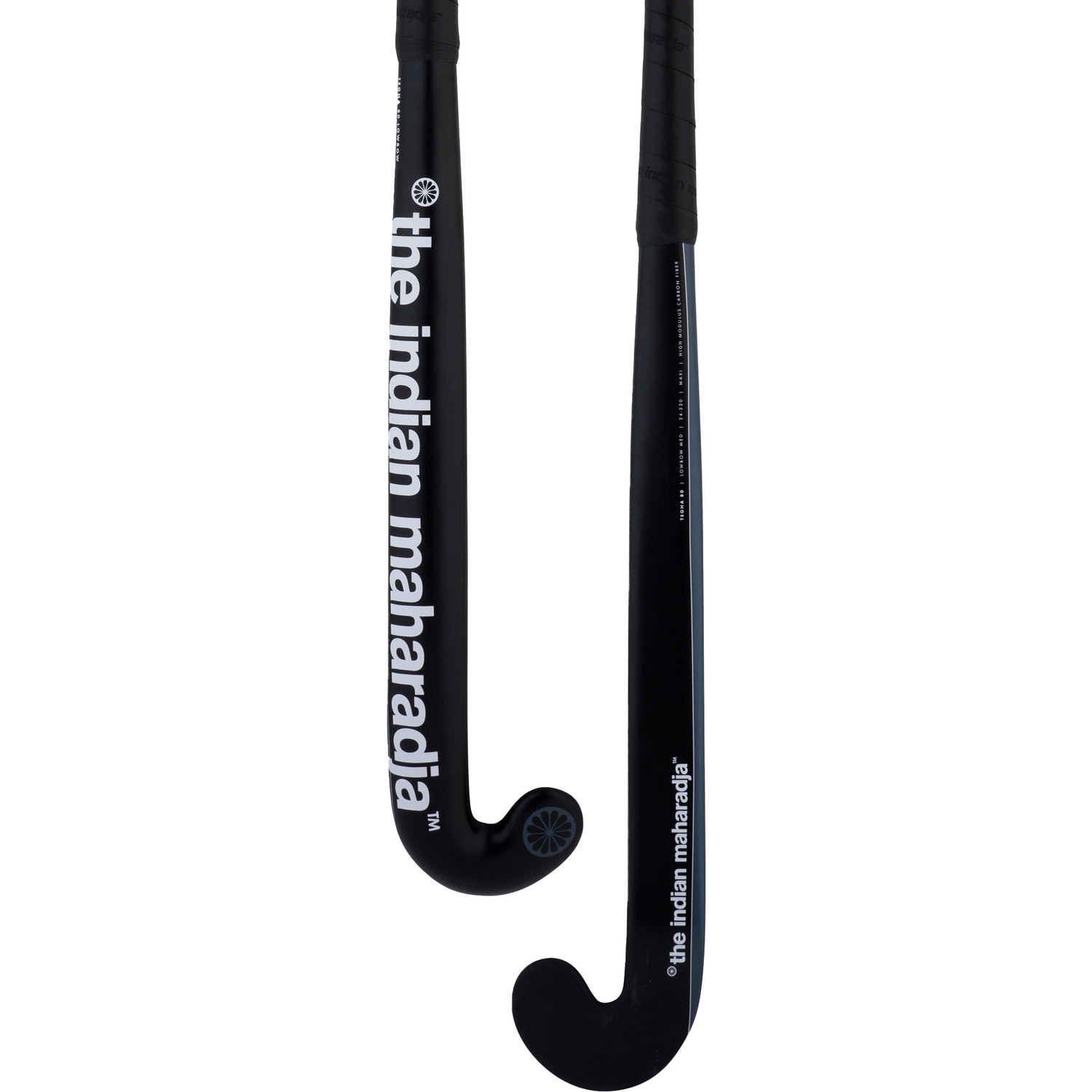 Indian Maharadja Tegha 80 - lowbow - zwart/navy - 37.5 inch - Afbeelding 5