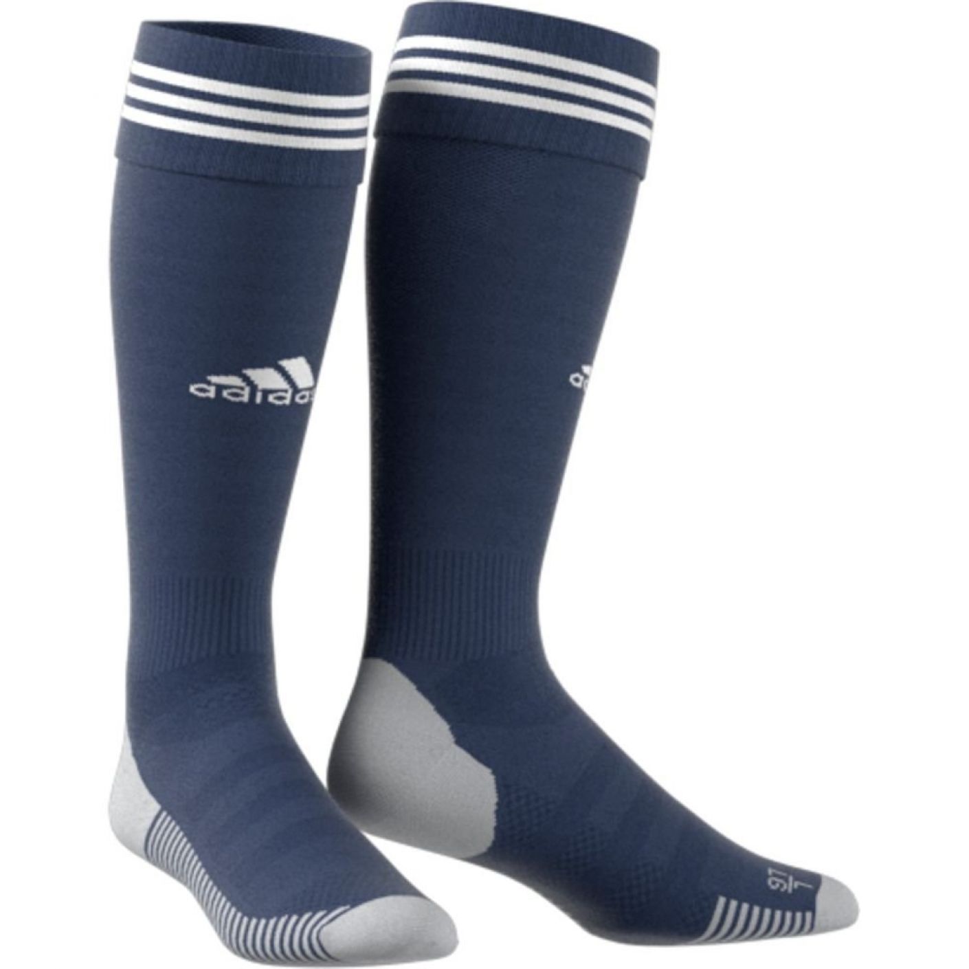Adidas sportsokken blauw wit
