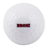 Hockeyballen Broni - Dimple - wit - 12 stuks