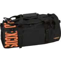 Princess Duffle bag -zwart en oranje