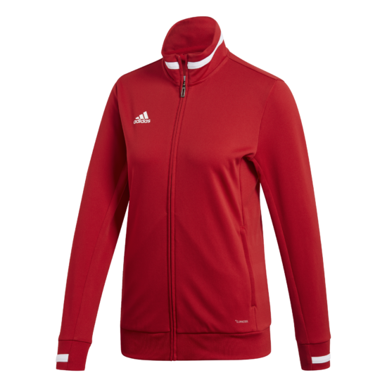 Teampakket Adidas T19 Track jacket - W - rood - 15 personen