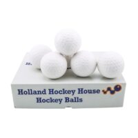 hockeybal wit- dimple - 12 stuks