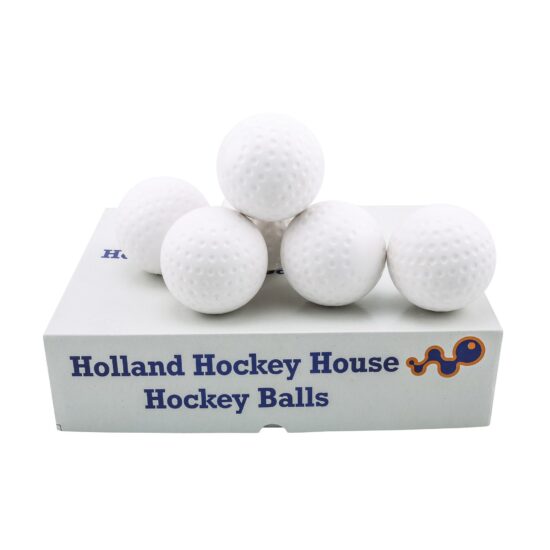 Hockeyballen Broni - Dimple - wit - 12 stuks