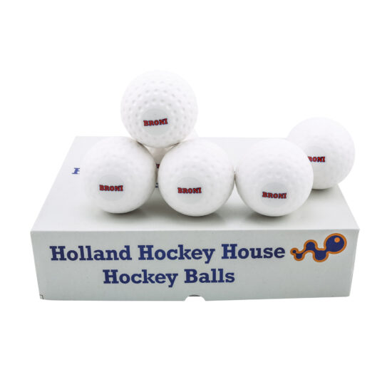 Hockeyballen Broni Dimple wit - clubs