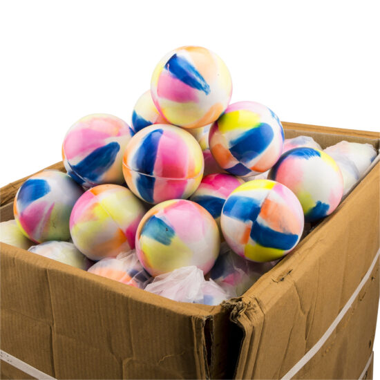 Hockeyballen multicolor glad - clubs - 120 stuks