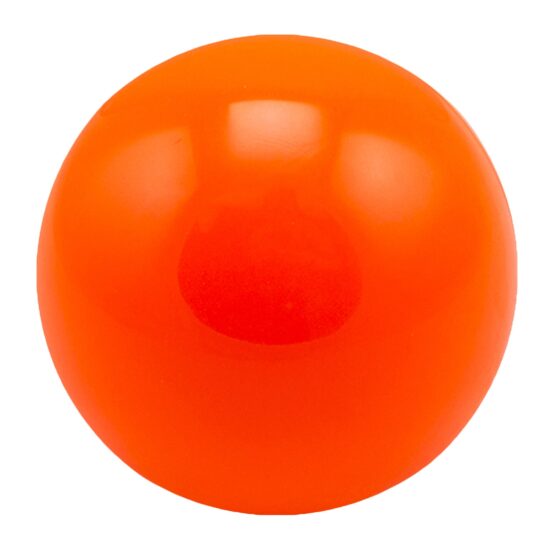 Hockeyballen glad oranje - no logo - 120 stuks