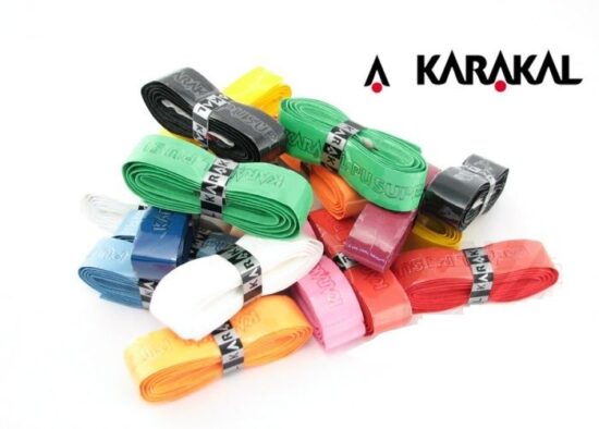 karakal grips - 2 stuks - zwart en oranje