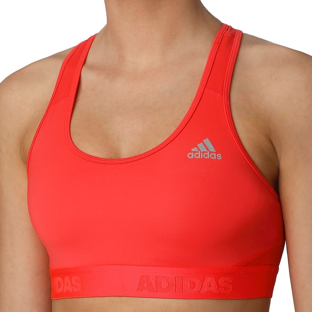 kwartaal middag Religieus Adidas Sport BH - rood