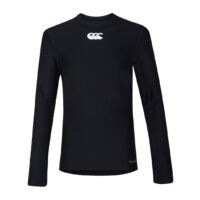 Canterbury Long Sleeve Thermoreg Shirt - Junior m/v - zwart
