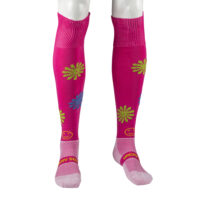 wacky sox Laisy Daisy Pink